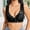 Black, variant on Women Front Closure Bra Comfy & Breathable Fashion Lace Underwear for Everyday Wear