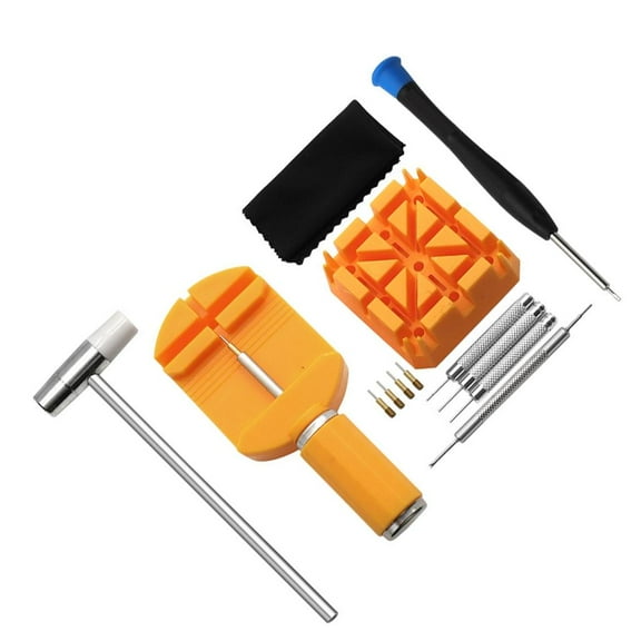 Yammee Watch Band Adjustment Tool Kit 19Piece Watch Band Link Removal Repair Set
