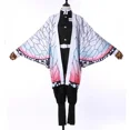 thumbnail image 5 of Disfraz de Cosplay de Anime Demon Slayer Kimetsu No Yaiba Kochou Shinobu, conjunto de peluca, uniforme tipo kimono, disfraces de Halloween para adultos y niños, 5 of 5