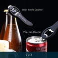 thumbnail image 2 of Abridor magnético de botellas de cerveza 2 en 1 para nevera KITCHENDAO, 2 of 7