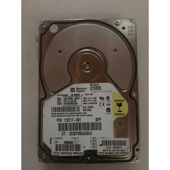 Hdd, 15.3gb, p/n 112217-001, (#1502)