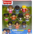 thumbnail image 6 of Fisher-Price Little People Neighborhood Figures 10-Piece Toddler Toy Set for Pretend Play, 6 of 6