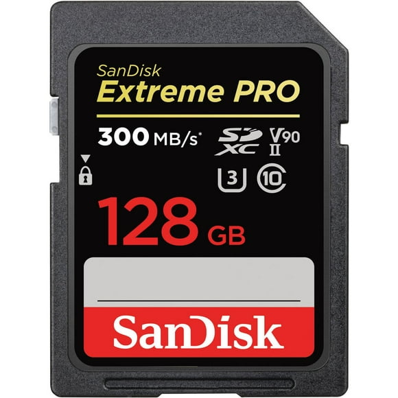 Tarjeta de memoria SanDisk Extreme PRO 128GB SDXC UHS-II V90