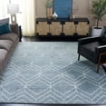 thumbnail image 2 of SAFAVIEH Adirondack Caitriona Geometric Squares Area Rug, Blue/Ivory, 11' x 15', 2 of 14