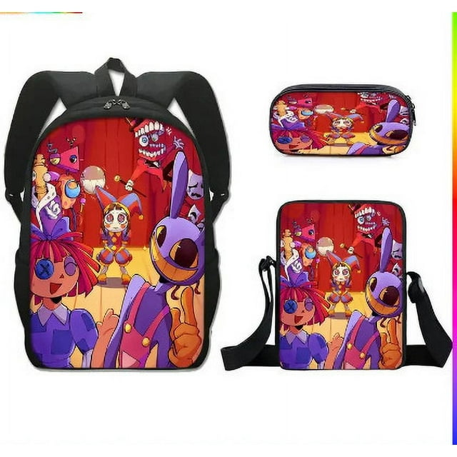 The Amazing Digital Circus Amazing Digital Circus Cartoon Student Backpack