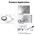 thumbnail image 2 of AC220V to DC 12V Lighting Transformer LED Cabinet Light Strip Light Power Supply Port Driver 60W EU Plug, 2 of 5