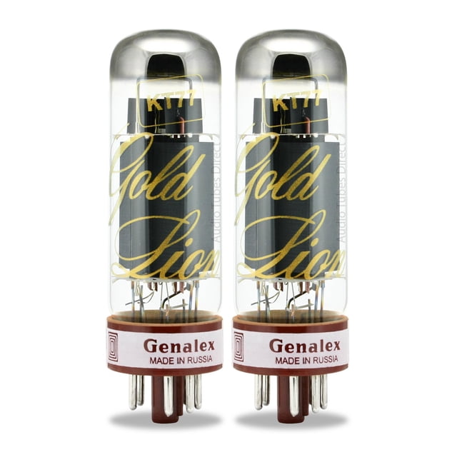 Genalex Gold Lion KT77 Matched Pair (2 tubes)
