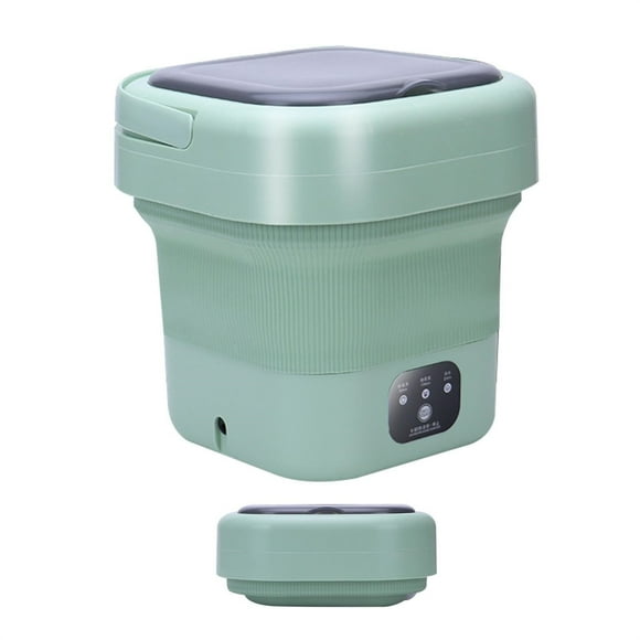 Portable Washing Machine Compact 9L Washer Dryer Combo for Apartment Travel Camping Dormitory Countertop Laundry Solution