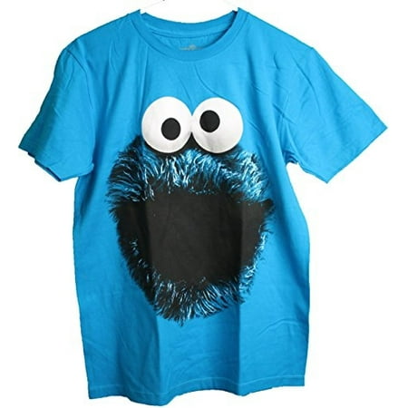 Sesame Street Cookie Monster Adult T-Shirt Small