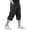 AB02-Camouflage, variant on Lumtrix Men'S Cargo Shorts Casual Twill Elastic 3/4 Capri Pants Below Knee Long Shorts Hiking Elastic Waist Capri Shorts With Pockets Army Green 3XL
