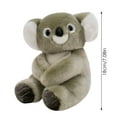 thumbnail image 3 of Breathing Motion Therapeutic Koala Plush with Weighted Paws Ultra-Soft Emotional Support Stuffed Animal Realistic Hugging Companion Stress Relief Sensory Comfort Toy, 3 of 8