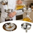thumbnail image 2 of Kitchen Funnel Wide Mouth Design for Effortless Dry Food Transfer and Cleaning, 2 of 7