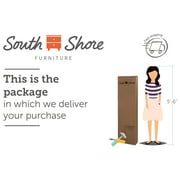 South Shore SoHo 5-Drawer Chest, Gray Oak