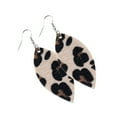thumbnail image 2 of Linyer Leopard Print Earrings Charming Fashion Accessory Female Jewelry Adornment Dual-sided Water Drop Ear Dangles Birthday Gift Type 13, 2 of 3