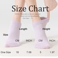 thumbnail image 3 of Pilates Socks with Grip for Women, Non Slip Yoga Cute Ankle Socks for Hospital Barefoot Workout, 3 of 5