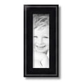 thumbnail image 2 of ArtToFrames 4" x 12" Matte Black with Beads Picture Frame, 4x12 inch Black Wood Poster Frame (WOM-4065), 2 of 8
