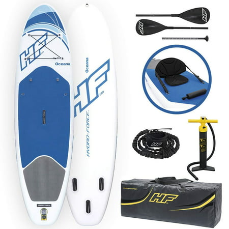 Hydro Force Inflatable 10 Foot Oceana SUP Stand Up Lake Paddle Board