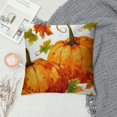 thumbnail image 2 of BCIIG Halloween Pumpkins Watercolor Throw Pillow Covers  Decorative Pillow Cases for Couch Bedroom Living Room 18x18in, 2 of 5