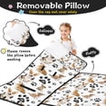 thumbnail image 3 of Corgi Dog and Footprints Toddler Nap Mats for Kids Preschool,Sleeping Mat Bag or Kids,Toddler Sleeping Bag,Toddler Nap Mat or Daycare, 3 of 6