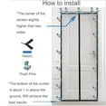 thumbnail image 3 of Keeps Bugs Out Magnetic Closure Screen Door, Heavy Duty Self Sealing, Portable &amp; Windproof Design, Easy Install, Pet Friendly, Fresh Air Flow For Indoor Outdoor Doors, 3 of 6