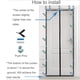 thumbnail image 3 of Keeps Bugs Out Magnetic Closure Screen Door, Heavy Duty Self Sealing, Portable & Windproof Design, Easy Install, Pet Friendly, Fresh Air Flow For Indoor Outdoor Doors, 3 of 6