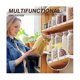 thumbnail image 2 of 150pcs 1/4 Inch Shelf Sleeves Cabinet Shelf Pins Shelf Reinforcement Grommets For Kitchen Furniture, 2 of 5