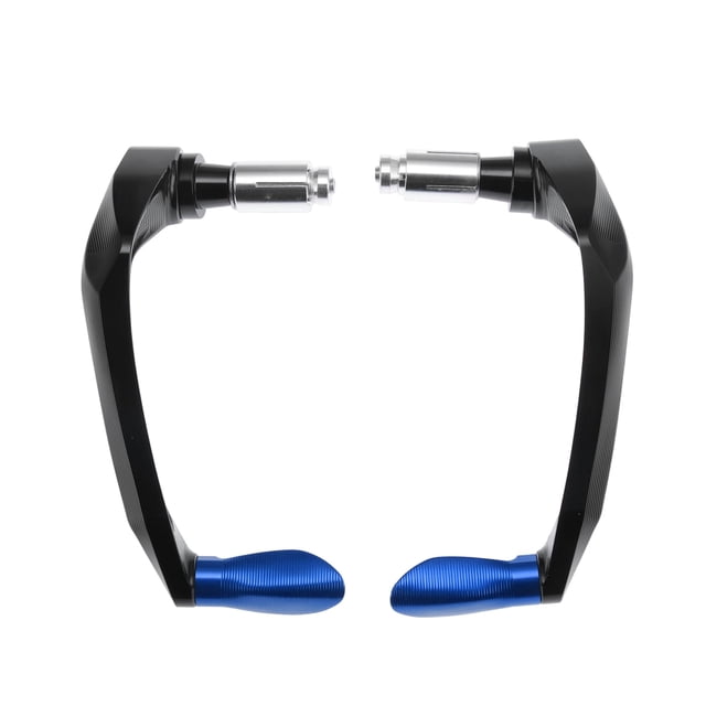 Protectores de Manos Universales de Aleación de Aluminio CNC de Unique Bargains - Protectores de Manillar de Alta Resistencia para Motocicleta Dirt Bike Motocross ATV Scooter Azul