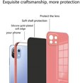 thumbnail image 6 of Compatible with Xiaomi Mi 11 Lite Case Silicone Shockproof Xiaomi Mi 11 Lite 5G Phone Case Anti-Scratch Ultra Thin Plating TPU Cases (Xiaomi Mi 11 Lite, Camellia Red), 6 of 12
