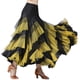 thumbnail image 2 of Vestido de baile latino Zulema Vestido cha cha Amarillo negro, 2 of 6