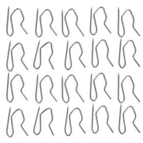 Masteelf 450pcs Metal Curtain Hooks Rustproof Hooks Heavy-Duty Offset Pin-On Drapery Hook