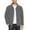 Medium Grey, variant on Men's Lightweight Polar Fleece Full Zip Jacket Casual Warm Outdoor Coat with Pockets