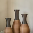 thumbnail image 7 of 3-piece Retro Handmade Rattan Flower Vase, Tall Large Floor Vase, Multicolor Finish, 7 of 7