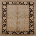 thumbnail image 1 of Ahgly Company Indoor Square Mid-Century Modern Camel Brown Oriental Area Rugs, 8' Square, 1 of 6