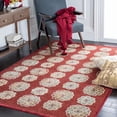 thumbnail image 2 of SAFAVIEH Paradise Isabella Floral Area Rug, Red, 5'3" x 7'6", 2 of 8