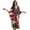 American Flag Daisy Floral, variant on Xixirimido Cowboy Cactus Print Women Kaftan Dresses Plus Size Swimsuit Coverup Batwing Sleeve Summer Bathing Suit Caftan Loungewear Beach Cover Up