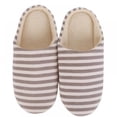 thumbnail image 2 of Women and Men's Slippers Comfort Bubble Fleece Memory Foam House Slippers Indoor Outdoor Anti Slip Rubber Sole, 2 of 5