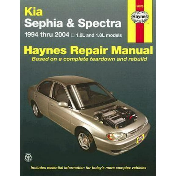 Pre-Owned Kia Sephia 1994-2001 & Spectra 2000-2004 (Hayne's Automotive Repair Manual) (Paperback) 1563925923 9781563925924