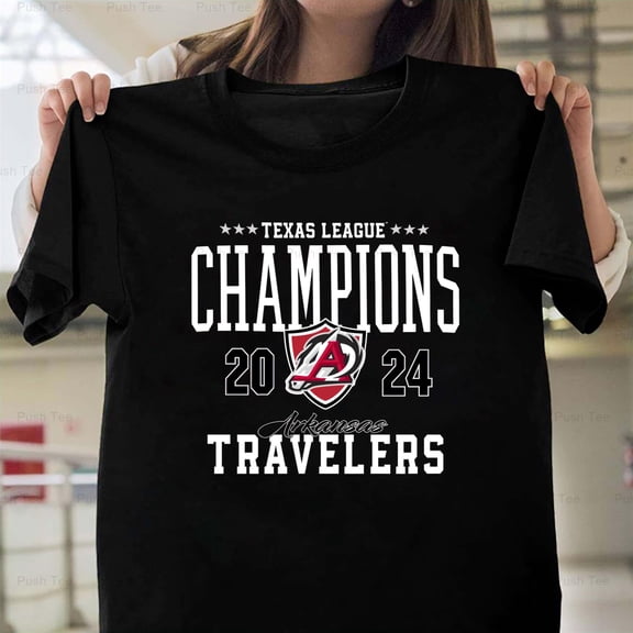 Arkansas Travelers 2024 Texas League Champions V1130841 New Unisex T-Shirt , up to 5XL