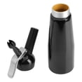 thumbnail image 4 of Dispensador De Crema De Aluminio Negro 500Ml Espumador De Crema Batida Profesional De Fácil Operación Fabricante De Crema Multiusos Con 3 Boquillas Y Cepillo De Limpieza Para Cocina Hogar Advancent HA021520-00, 4 of 7