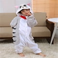 thumbnail image 2 of Unisex Children Pajamas Halloween Christmas Kids Onesie Cosplay Cartoon Pjs Teens Party Jumpsuits, 2 of 7