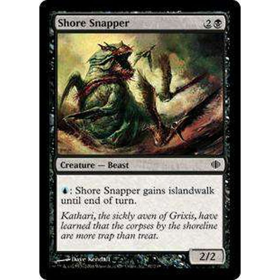MtG Shards of Alara Common Shore Snapper #87