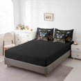 thumbnail image 4 of YST, Trippy Butterfly, Bedding Set, Bohemian, 7-Piece, Gothic Moth, Blue, Twin, 4 of 5