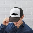 thumbnail image 5 of CafePress - Platypus (Silhouette) - Adjustable Unisex Printed Trucker Hat with Mesh Back, 5 of 8