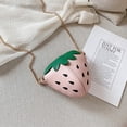 thumbnail image 6 of Cute Strawberry Crossbody Bags Simple Coin Bag Lovely Strawberry Shaped Shoulder Bag, 6 of 7