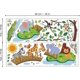 thumbnail image 5 of Vinilos decorativos de animales de la selva: Elefante, jirafa y león en un puente. Decoración de pared para dormitorio infantil o de bebé., 5 of 5