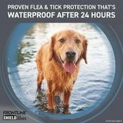 FRONTLINE Shield for Dogs Flea & Tick Treatment, 81-120 lbs, 3 Count