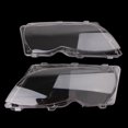 thumbnail image 1 of 2 Pcs Pair Headlight Lenses Replacement Left Right Headlamp for bmw E46 4 DR #401, 1 of 3
