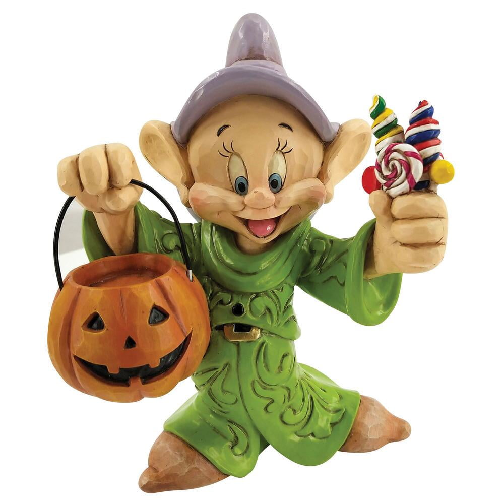 Enesco 6008988 Jim Shore Dopey Halloween with Pumpkin