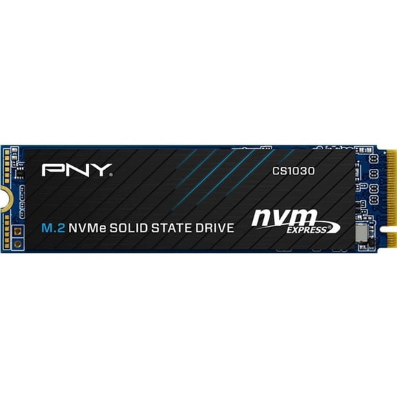 PNY CS1030 500GB Gen3 x4 PCIe NVMe M.2 2280 Internal SSD – Up to 2,000/1,100 MB/s – M280CS1030-500-RB