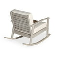 thumbnail image 4 of DTY Outdoor Living Longs Peak Eucalyptus Deep Seat Rocker with Cushions, 4 of 5